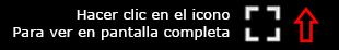 Hacer clic en el icono Pantalla completa